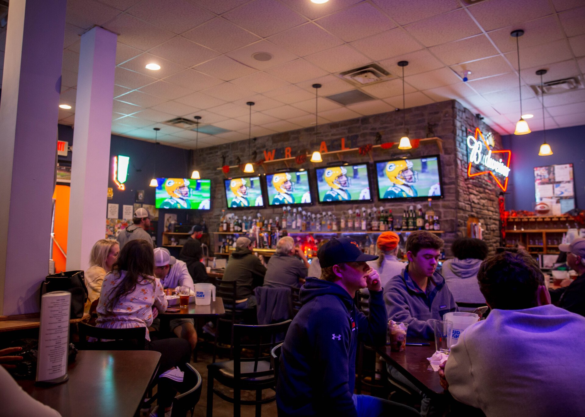 Halftime Sports Bar & Grill in Downtown Auburn, Alabama