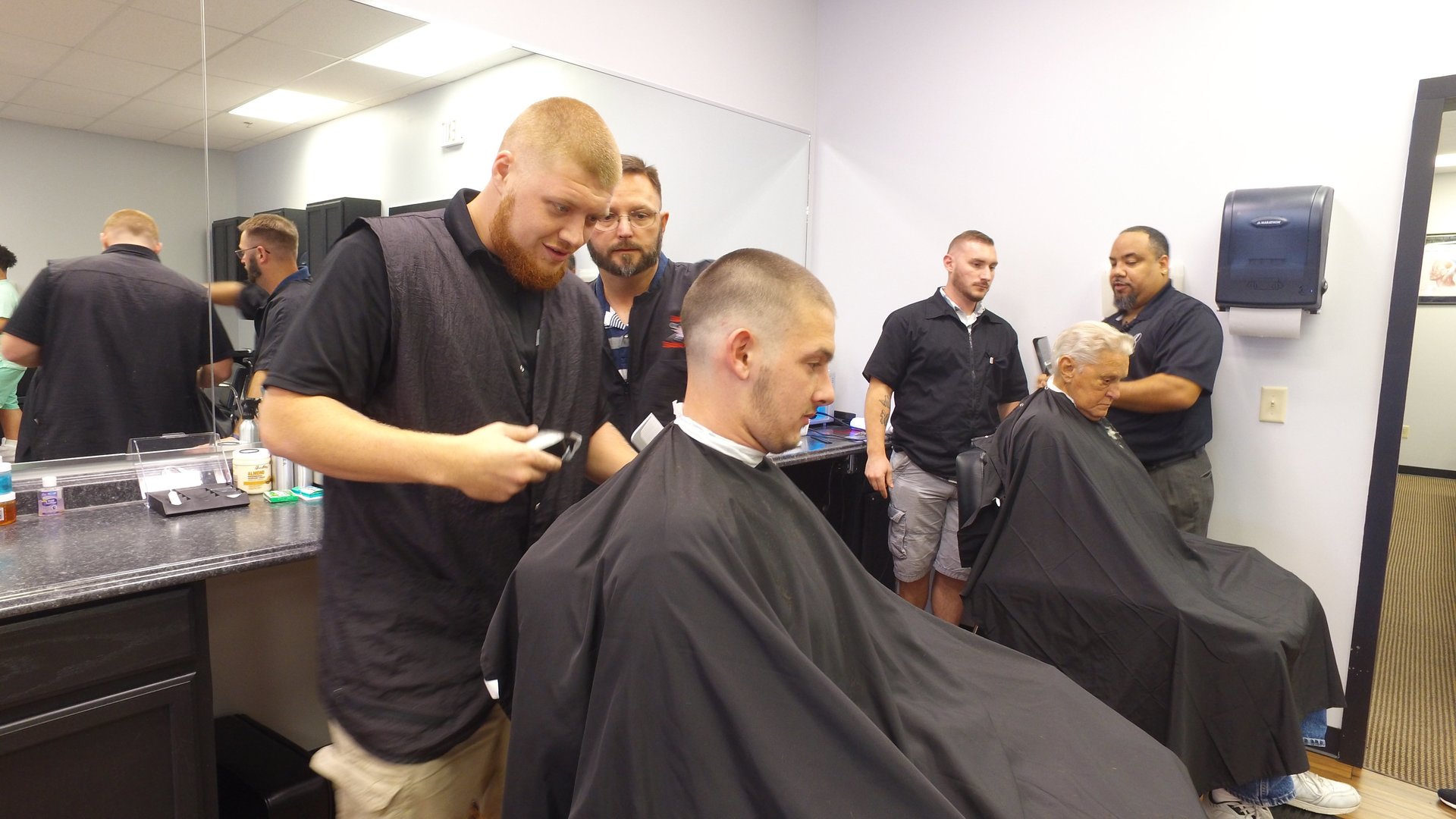 American College of Barbering Louisville KY Teaching Barbering