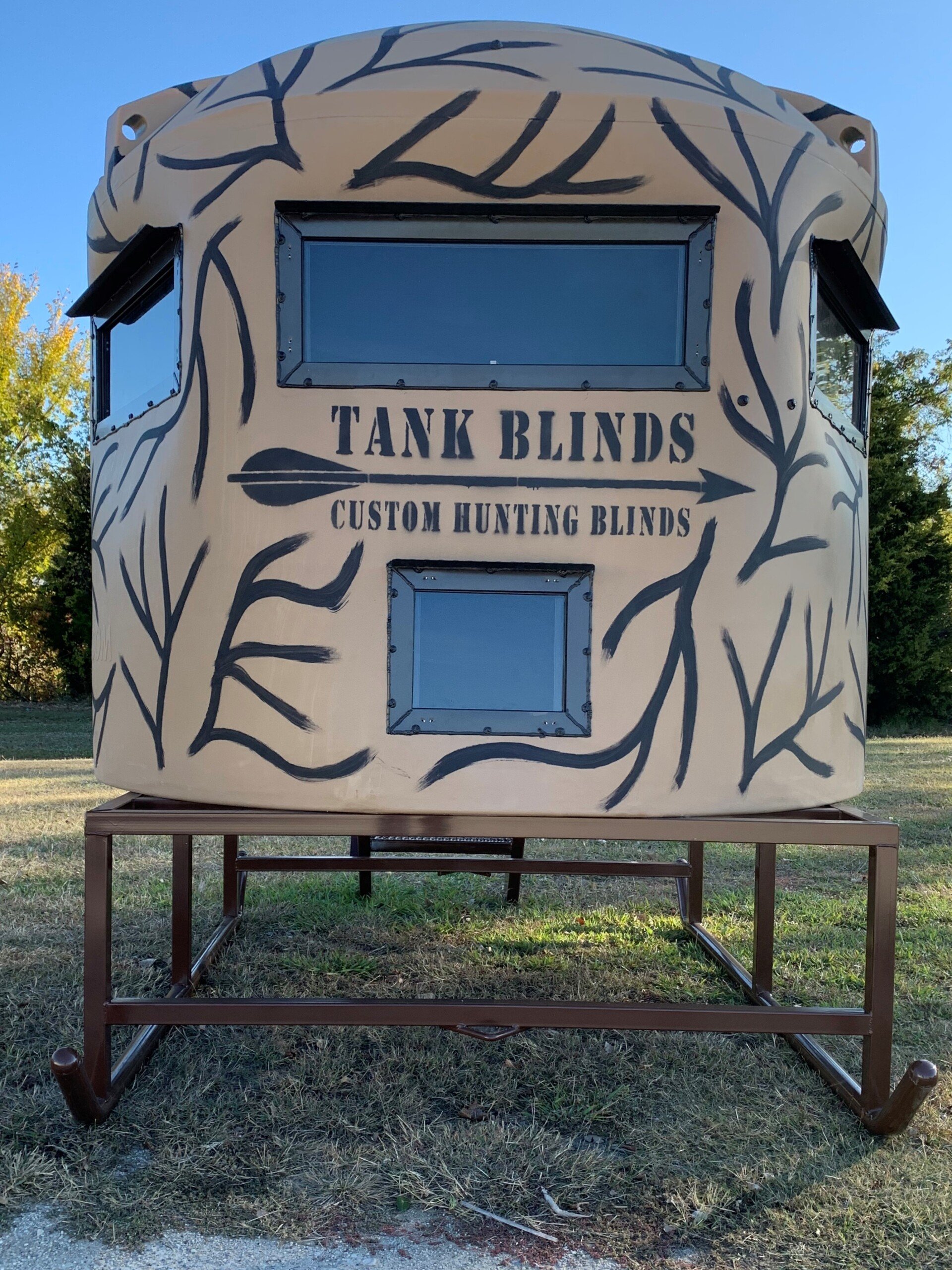 Tank Blinds Deer Blinds Built In Texas