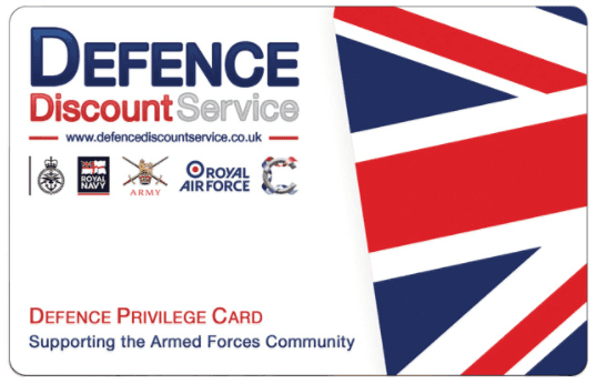 NHS Discounts and Defence Discounts