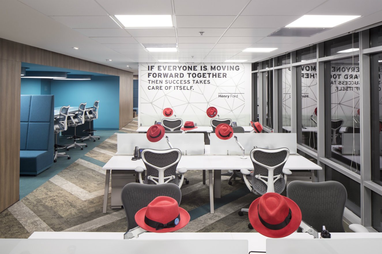 Red Hat Oficinas que inspiran