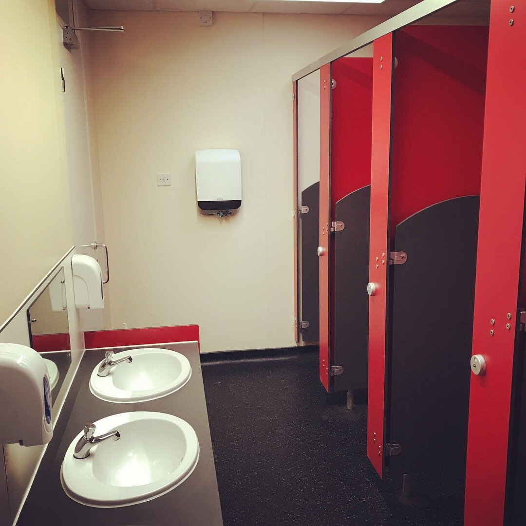 School toilet cubicle makers in Northampton