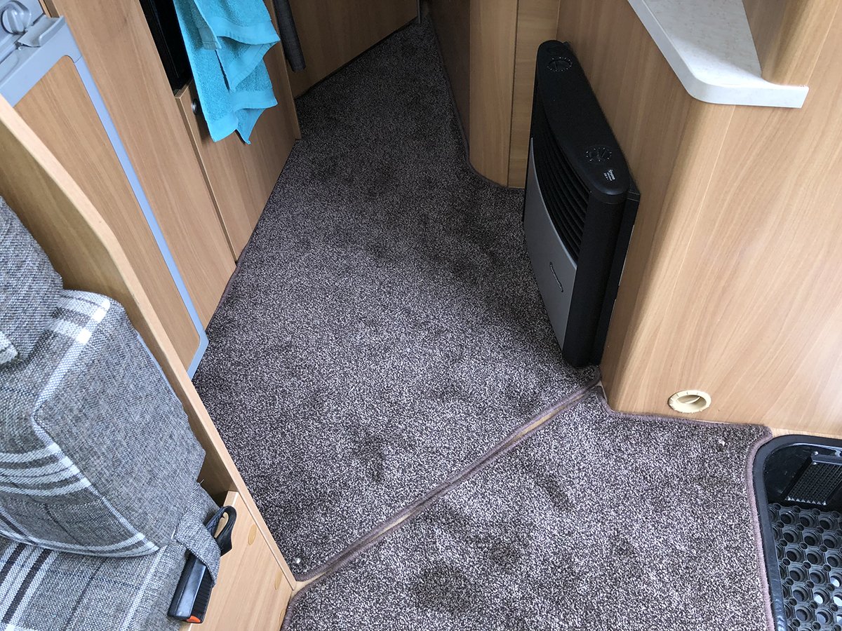 Carpet for motorhomes, campervans, RV's and caravans