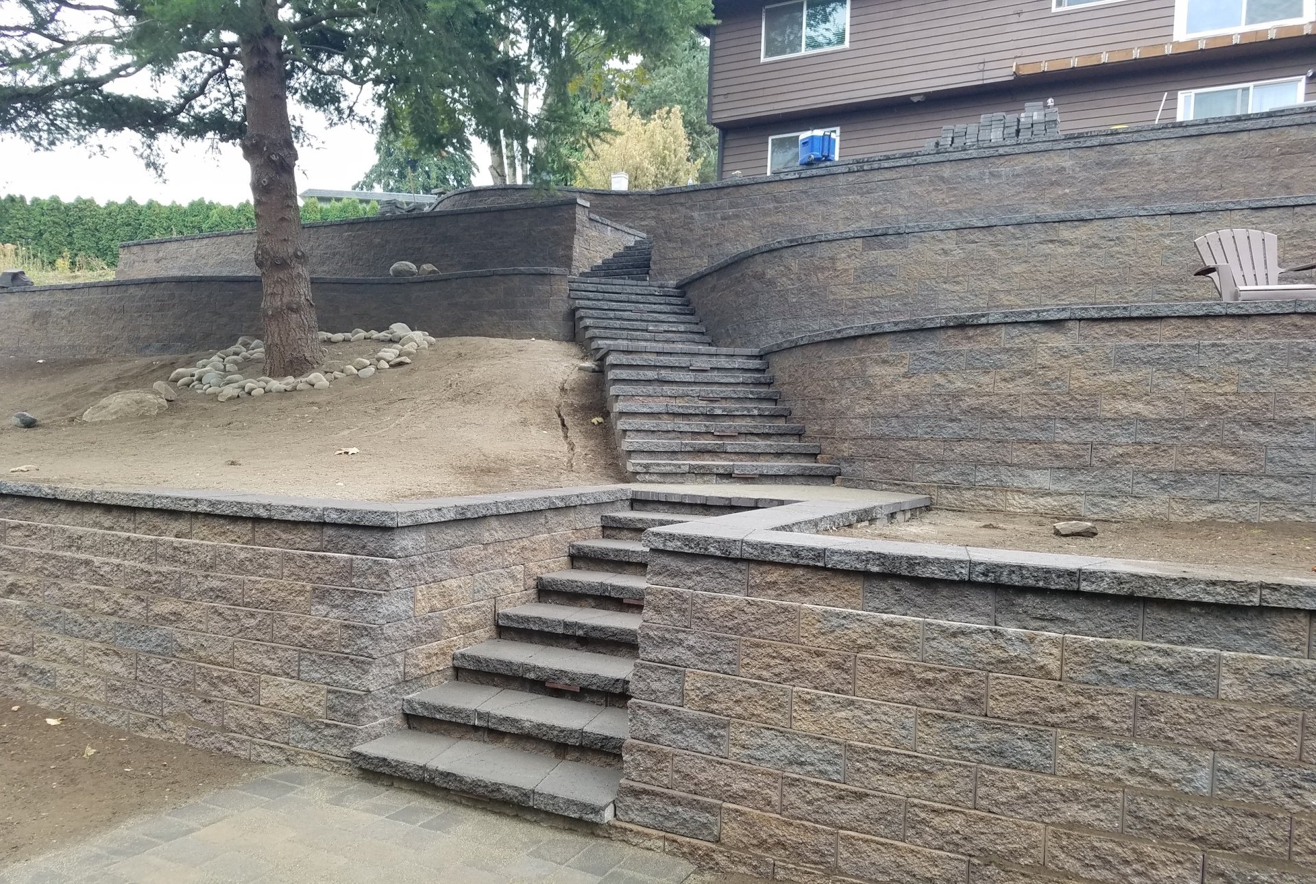 Retaining Walls Four Season's Yard Services