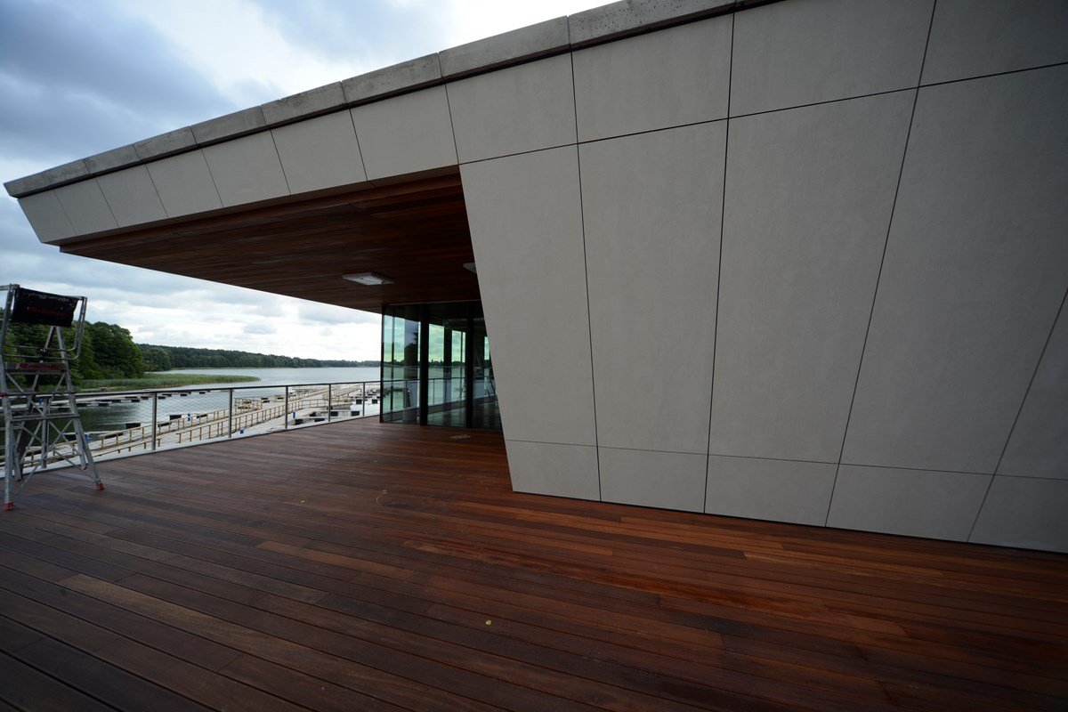 Fibre Cement Cladding. Board, Panels Real Sandstone Cladding UK Stone