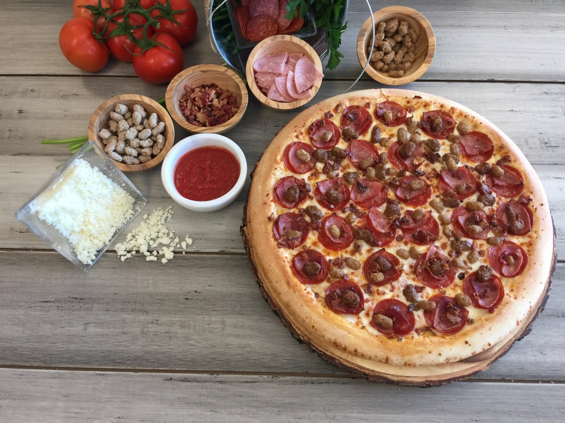 Pizza in Yucaipa, Breadsticks, Appetizers, Lucian's Pizza