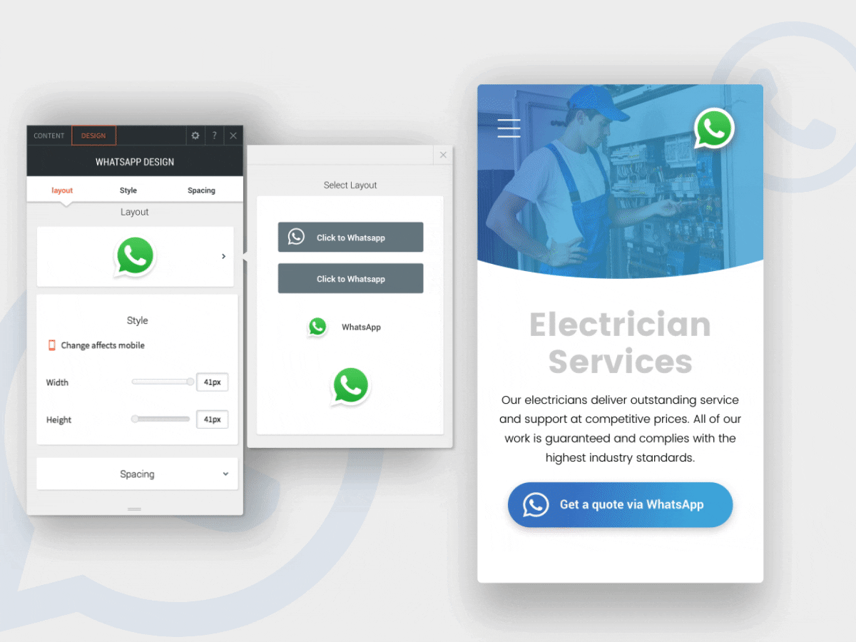 Nieuw! WhatsApp widget voor betere interactie op je
