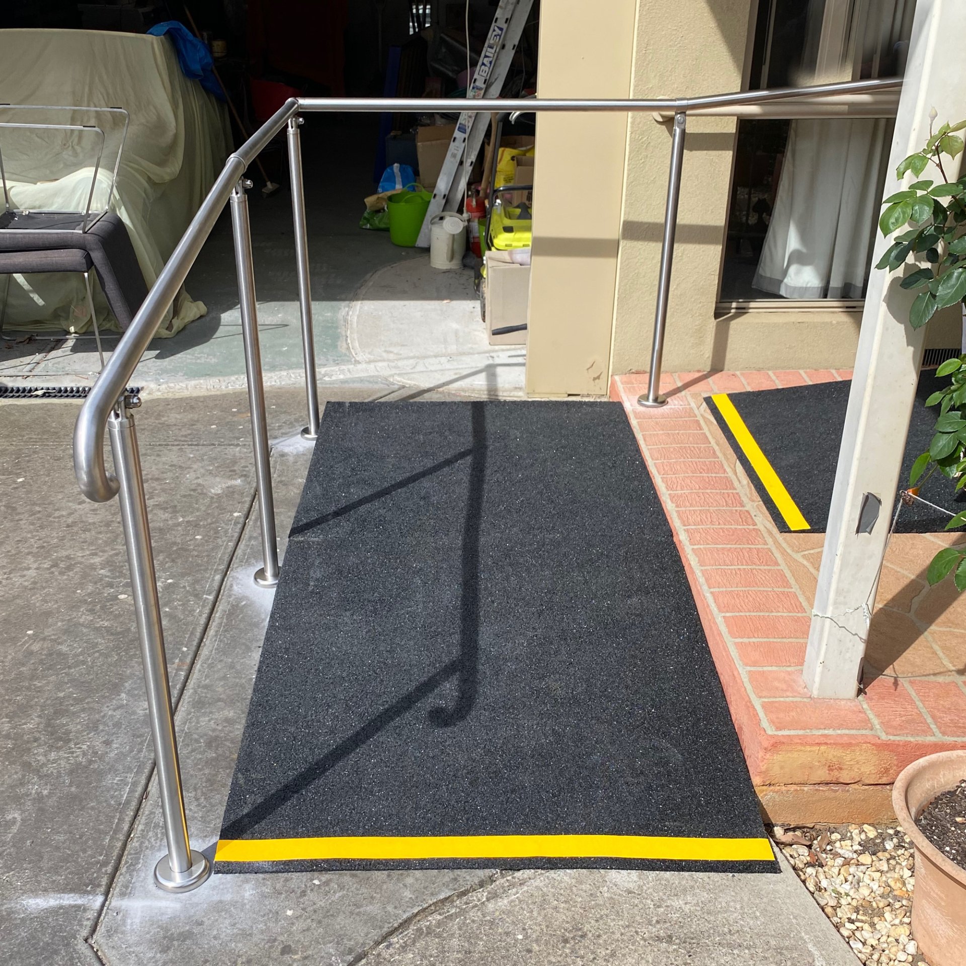 Customised Rubber Ramps for disability & mobility Recycled Rubber