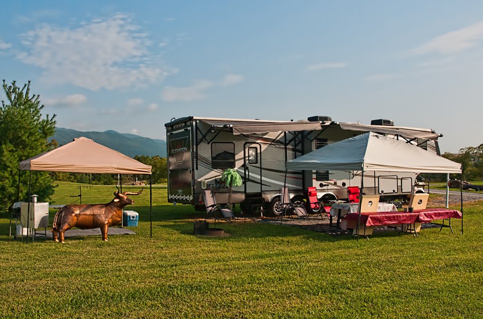 Luray Va Shenandoah Valley RV Camping Full Hook Up Riverfront