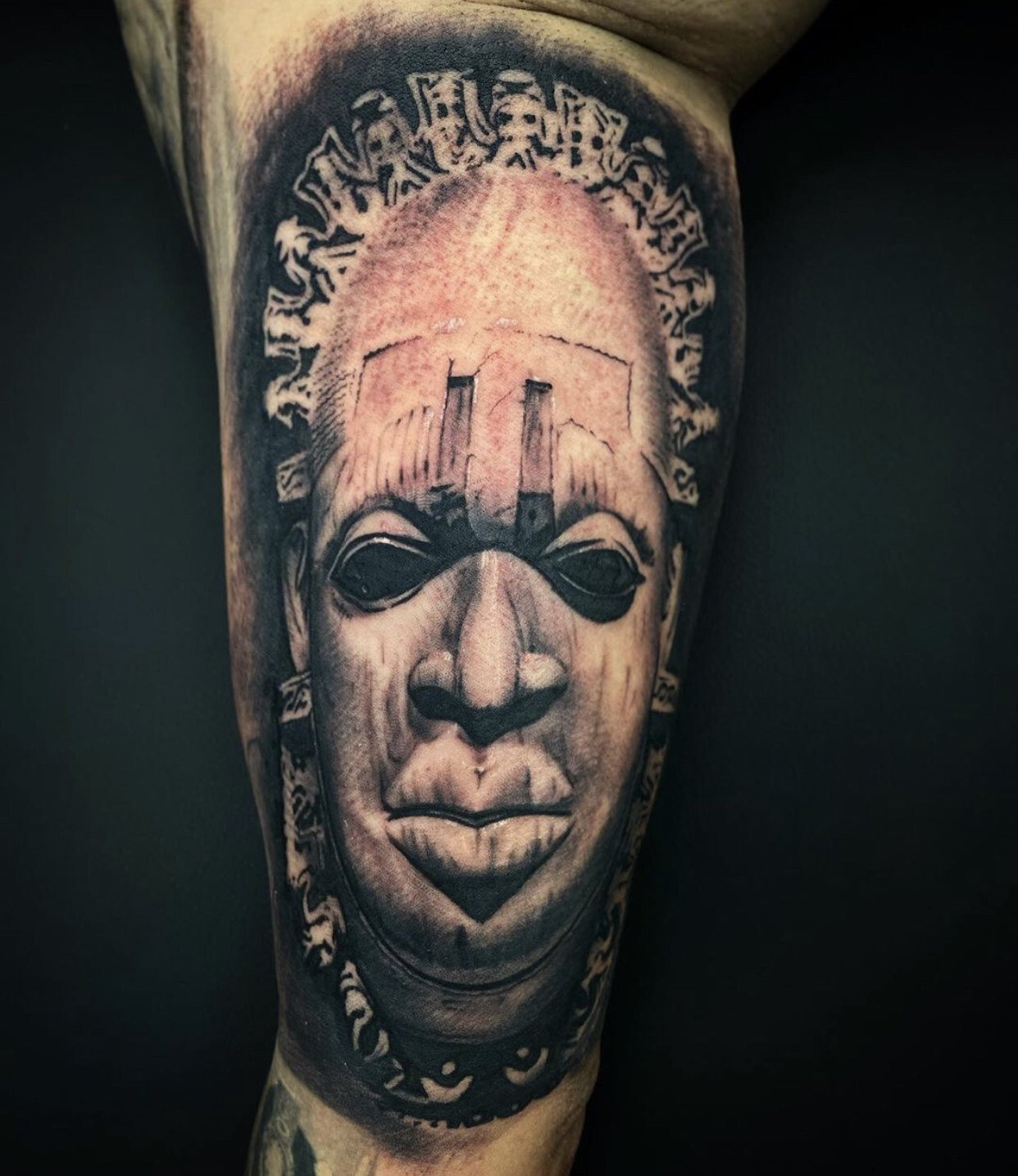 Eric Sarno Black and Grey Realism Tattoos Portrait