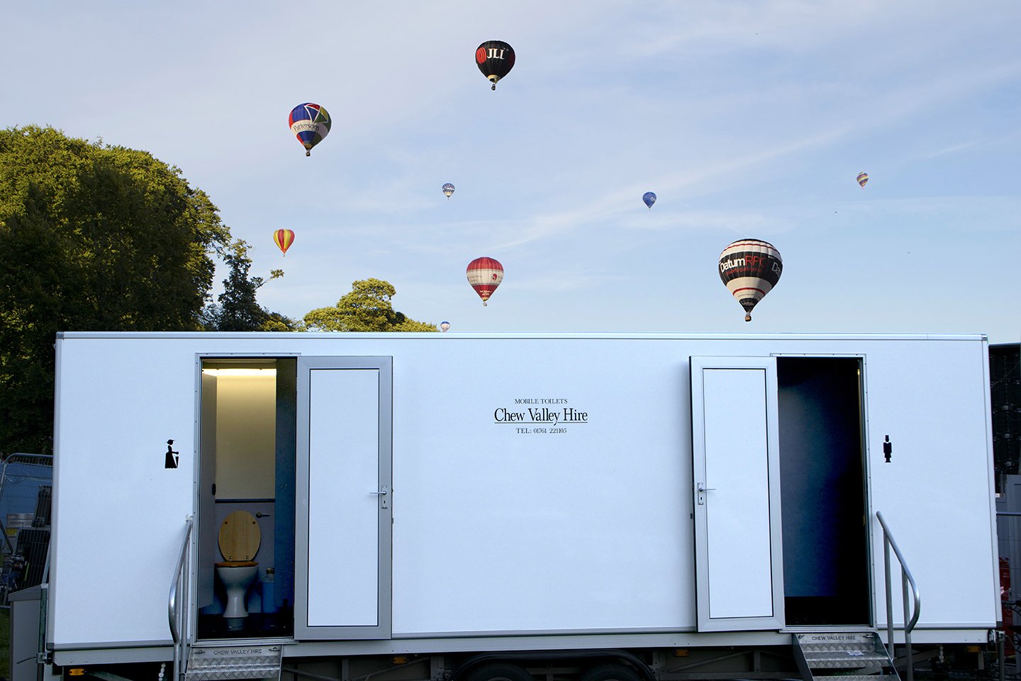 Portable toilet and shower units for hire in and around Bristol, Bath