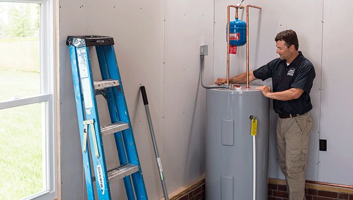 How to properly install a hot water heater