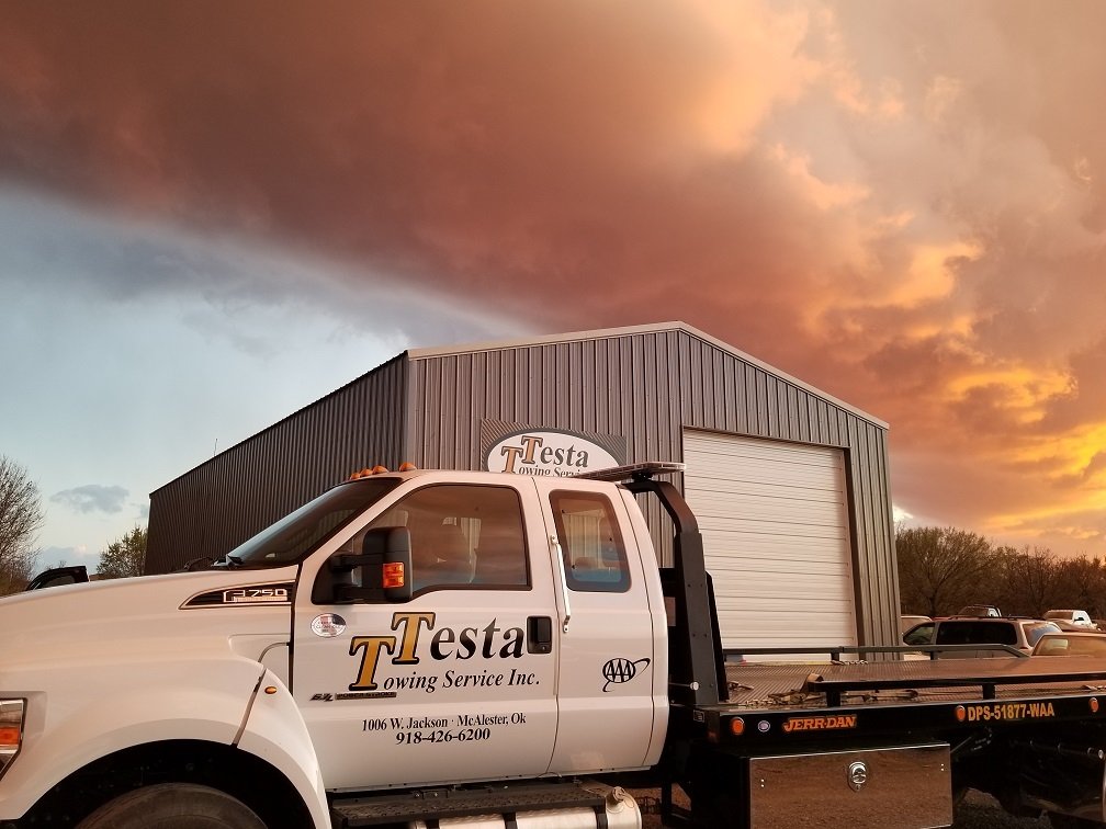 Automobile Towing McAlester, OK Testa Towing Inc.