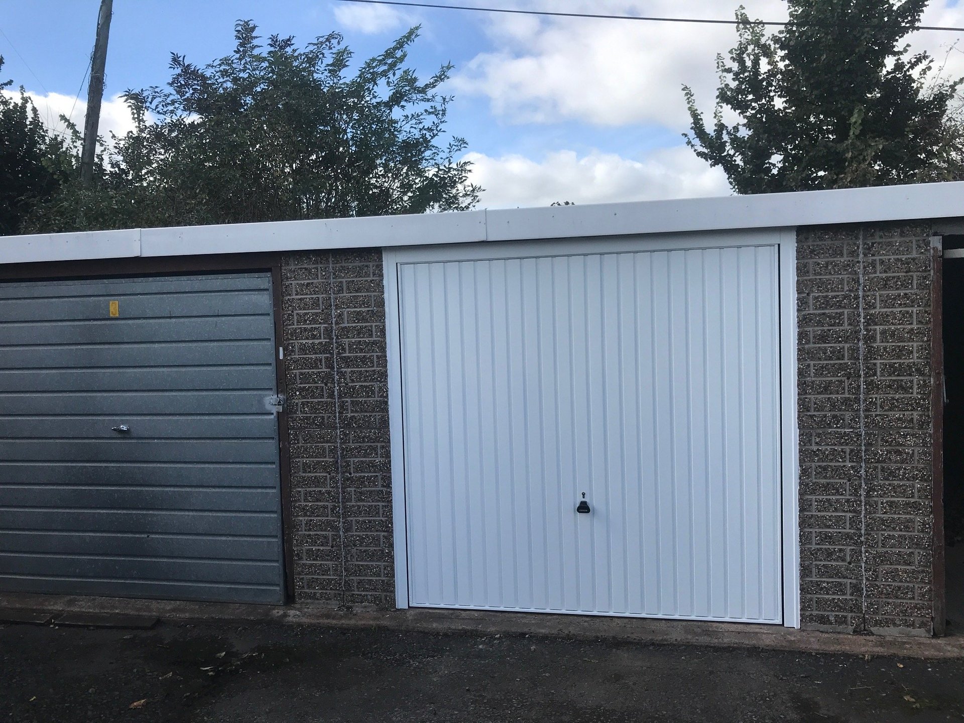 Quality double garage door installations in Exeter