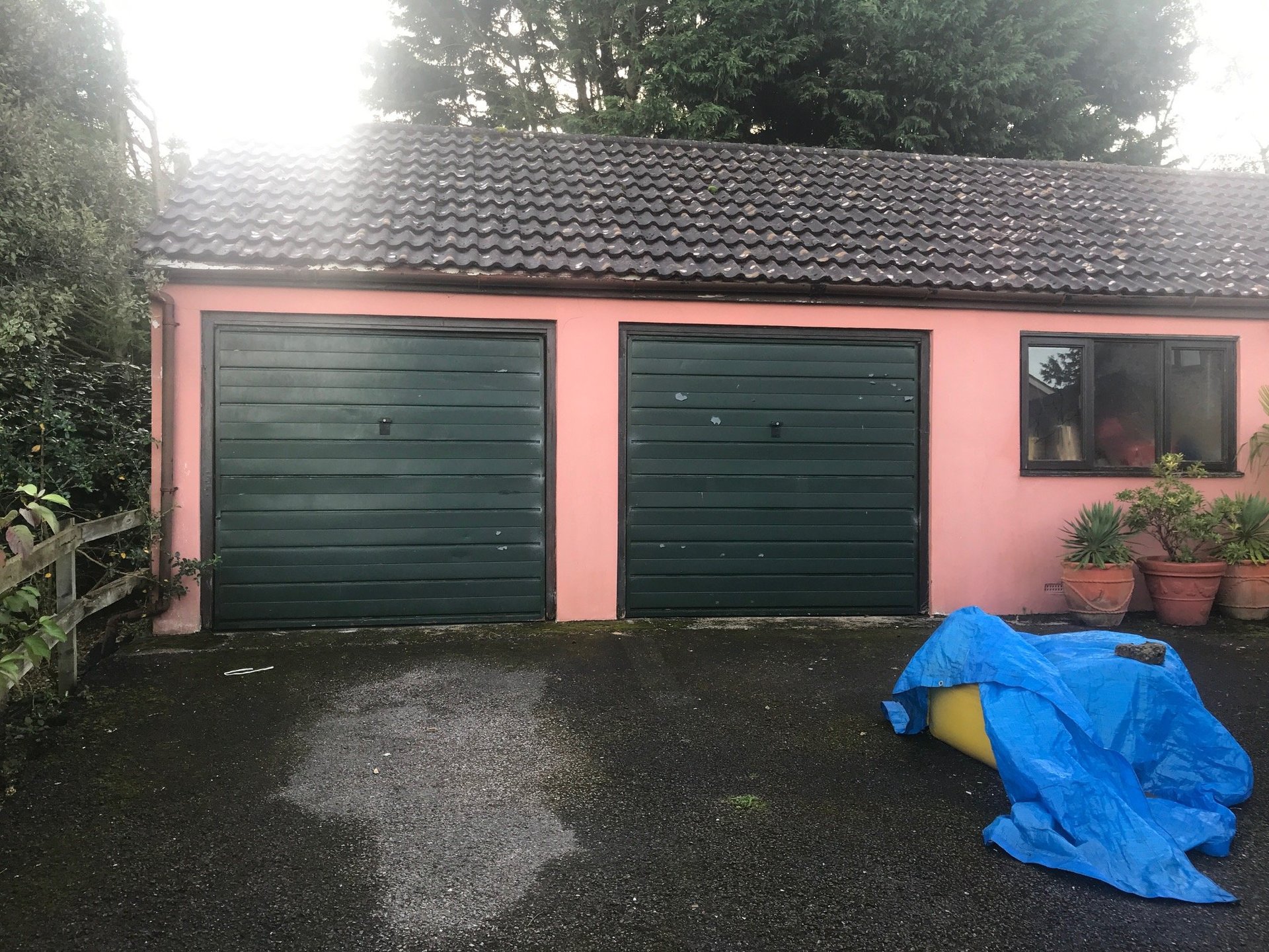 Quality double garage door installations in Exeter