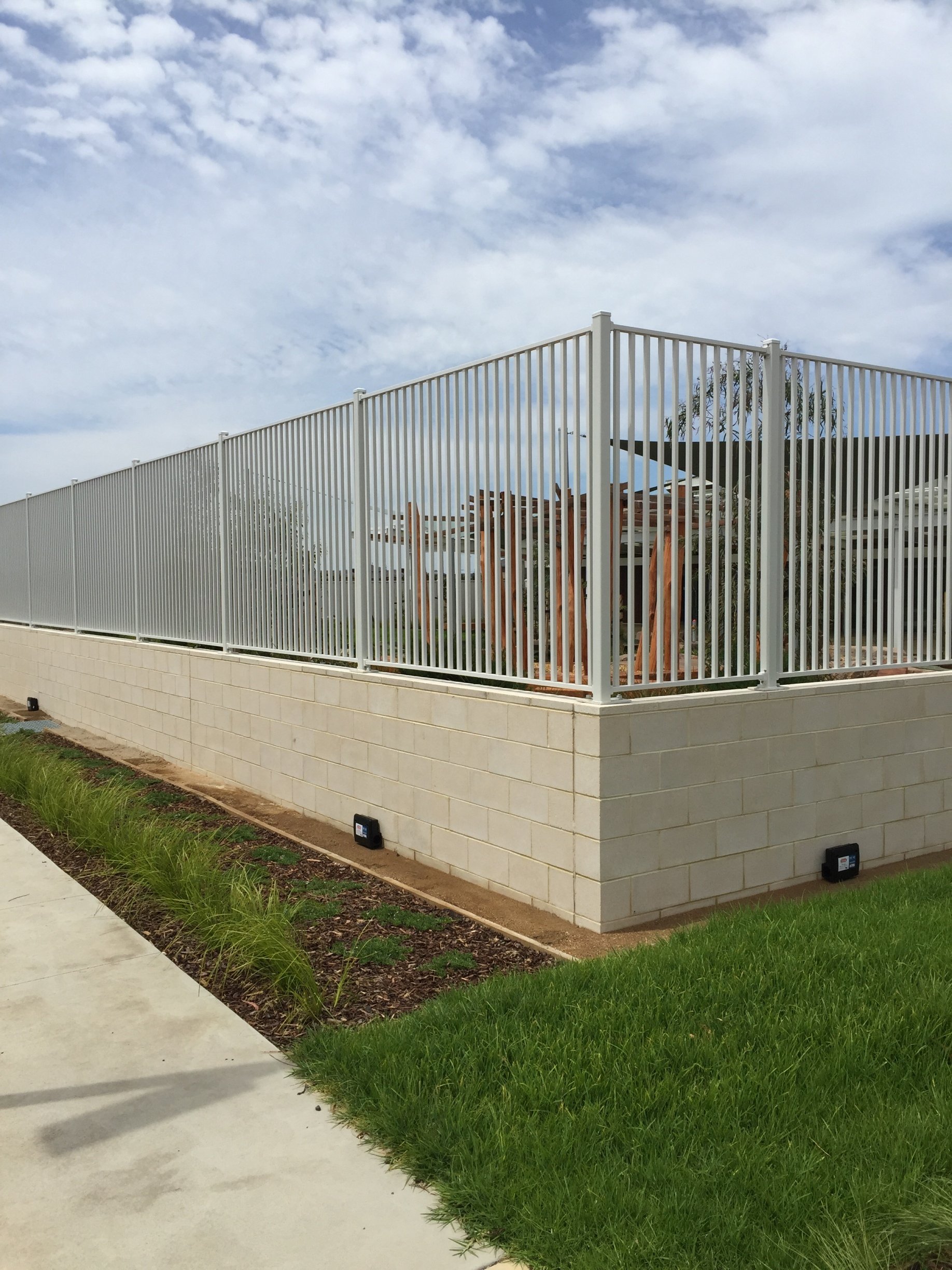 Tubular Steel Fencing Melbourne Tubular Steel Fences Diamond Fence