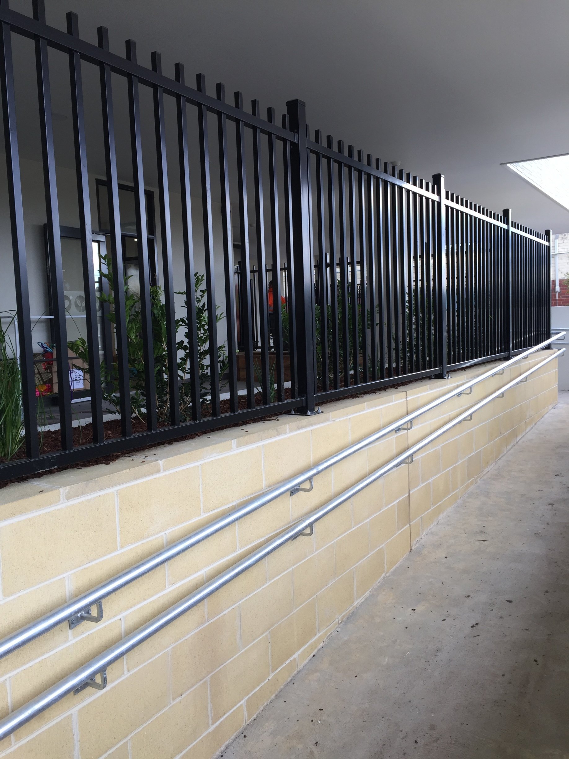Tubular Steel Fencing Melbourne Tubular Steel Fences Diamond Fence