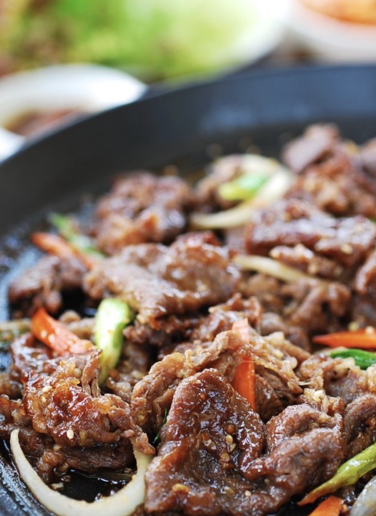 Korean food Ginger & Garlic