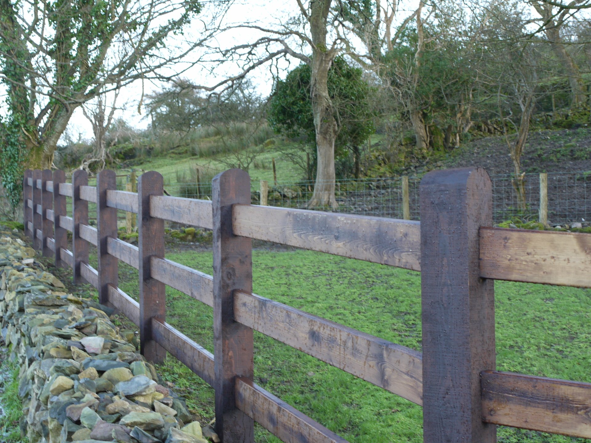 Durable residential fencing William Kirkwood & Sons