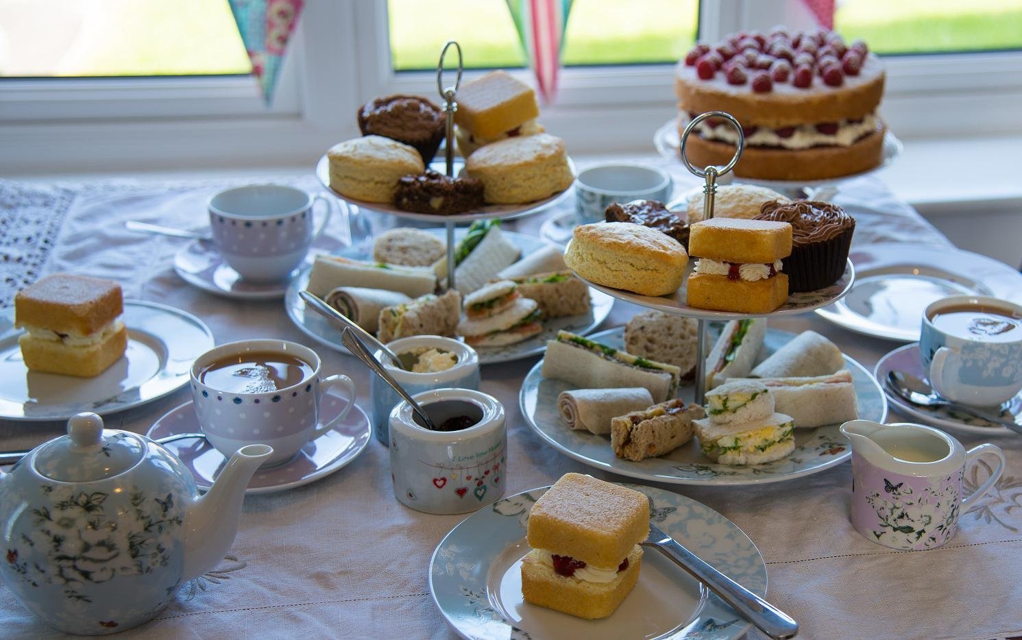 Catering Oxfordshire, Afternoon Tea Party Delivered, Oxfordshire