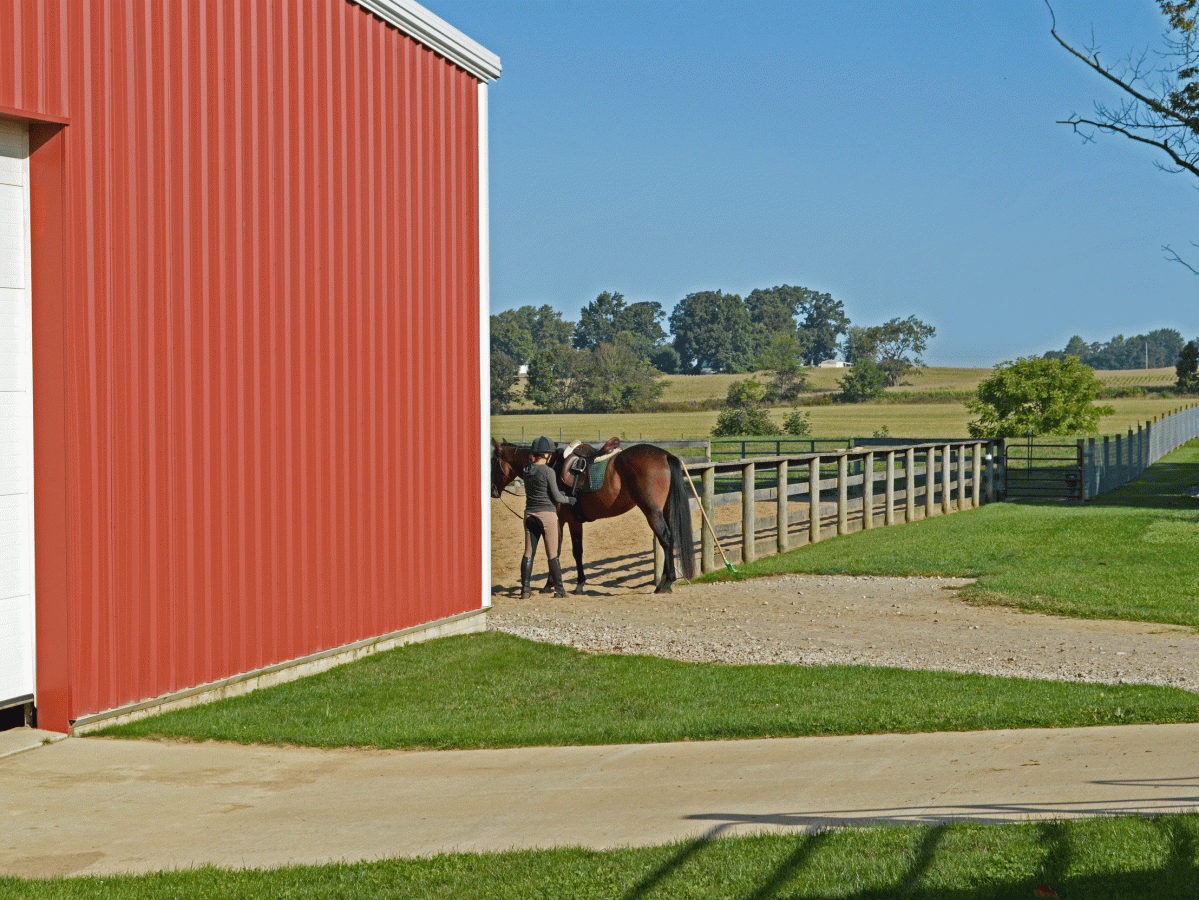 Kidron, OH C&C Horsemanship Horse Barn & Arena