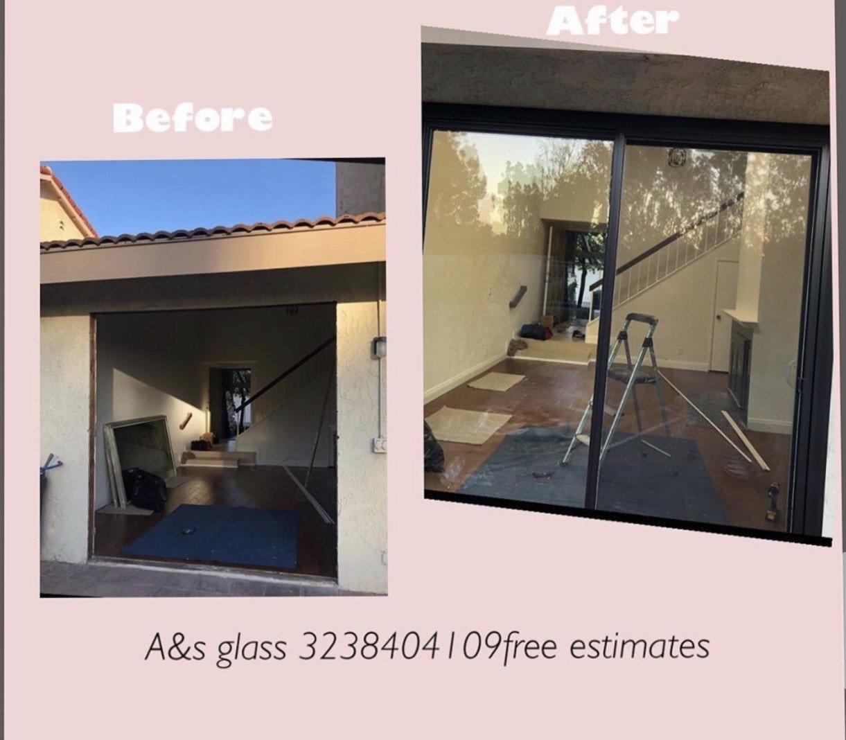 Photo Gallery Pasadena, CA A & S Glass and Mirrors