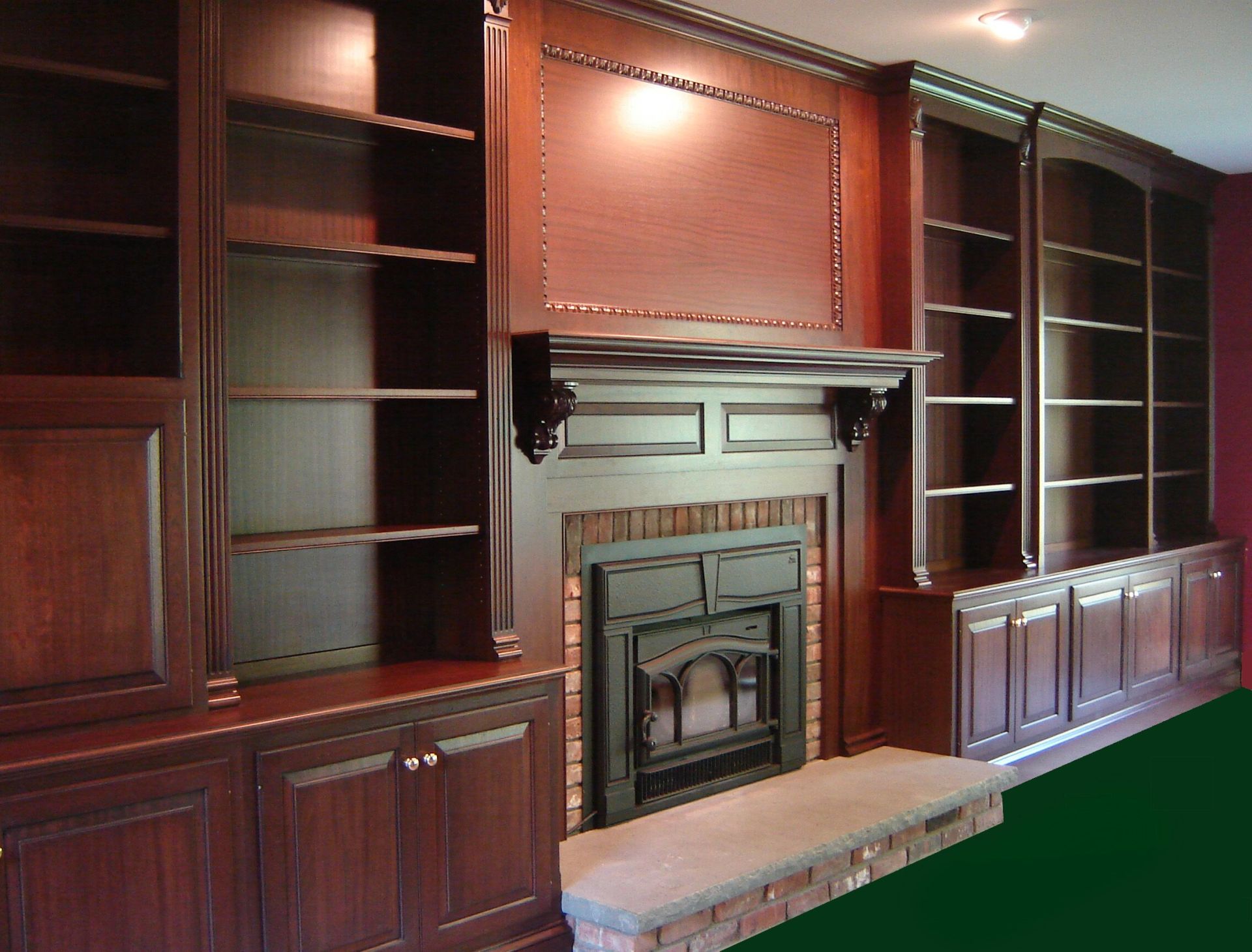 Custom Bookcases & Bookshelves NY NJ PA Odhner Fine Woodworking