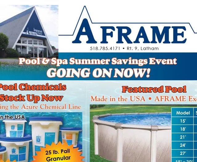 Above Ground Pools & Hot Tubs in Albany, Saratoga Springs & Clifton