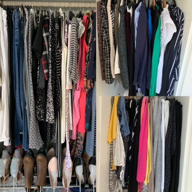 Wardrobe declutter in under 30 minutes!