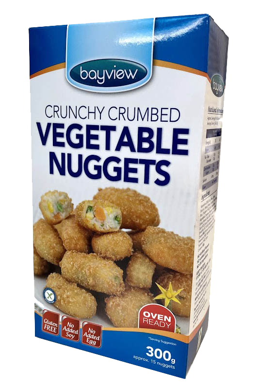 Gluten Free Vegetable Nuggets Bayview Foods