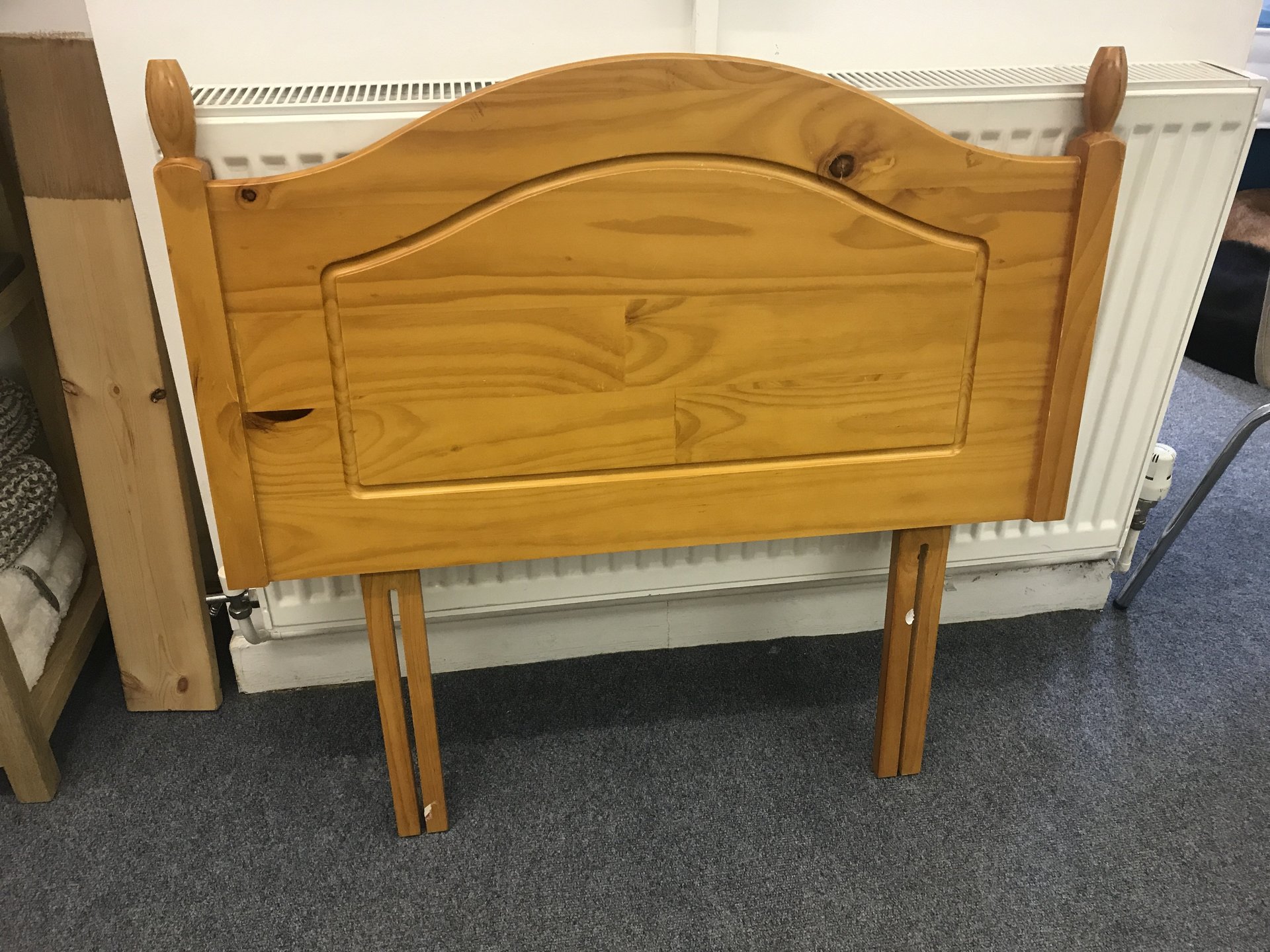 3'0 solid Pine Headboard 'seconds' £20 plus VAT