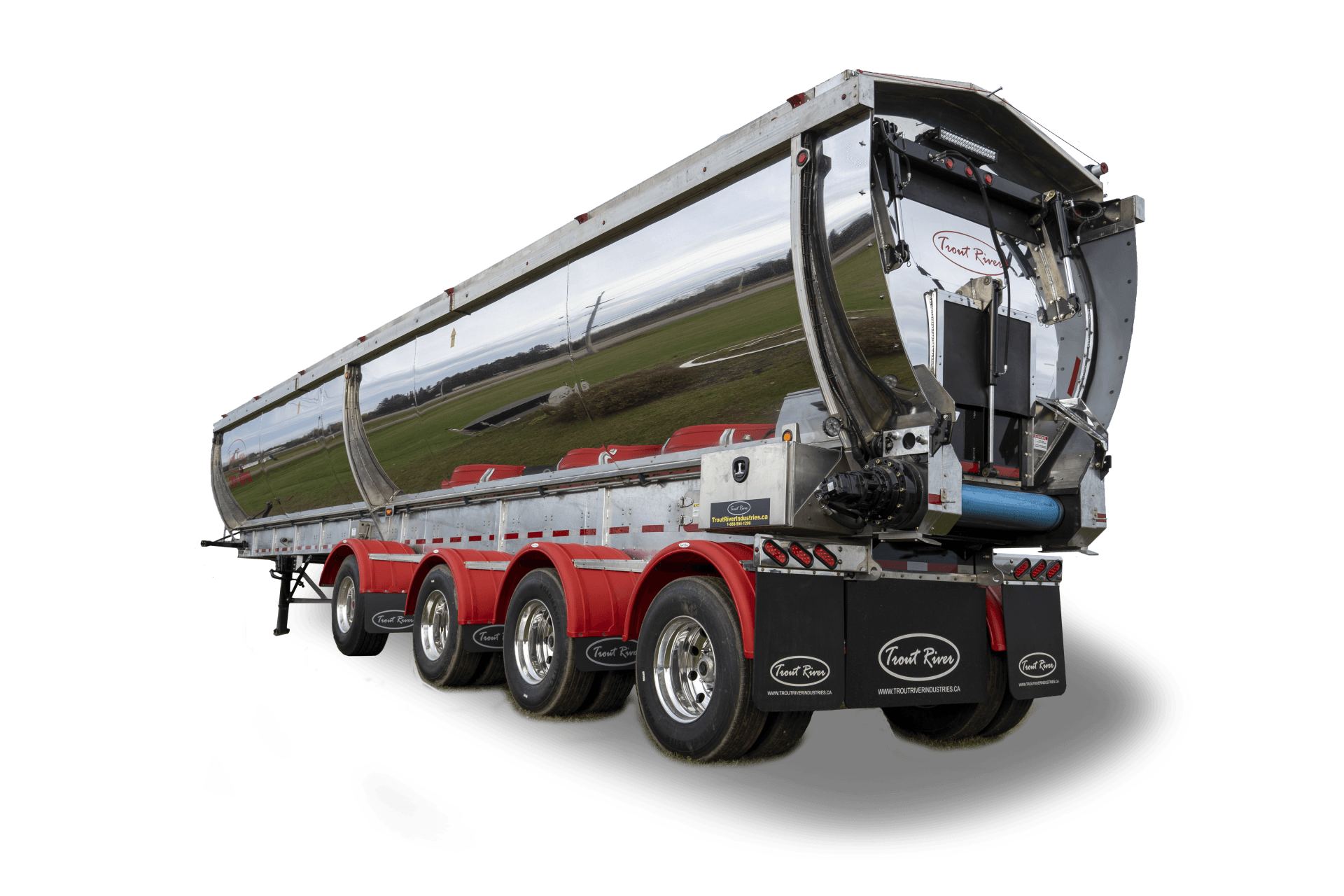 Crop Hopper Live Bottom Trailers Trout River Industries