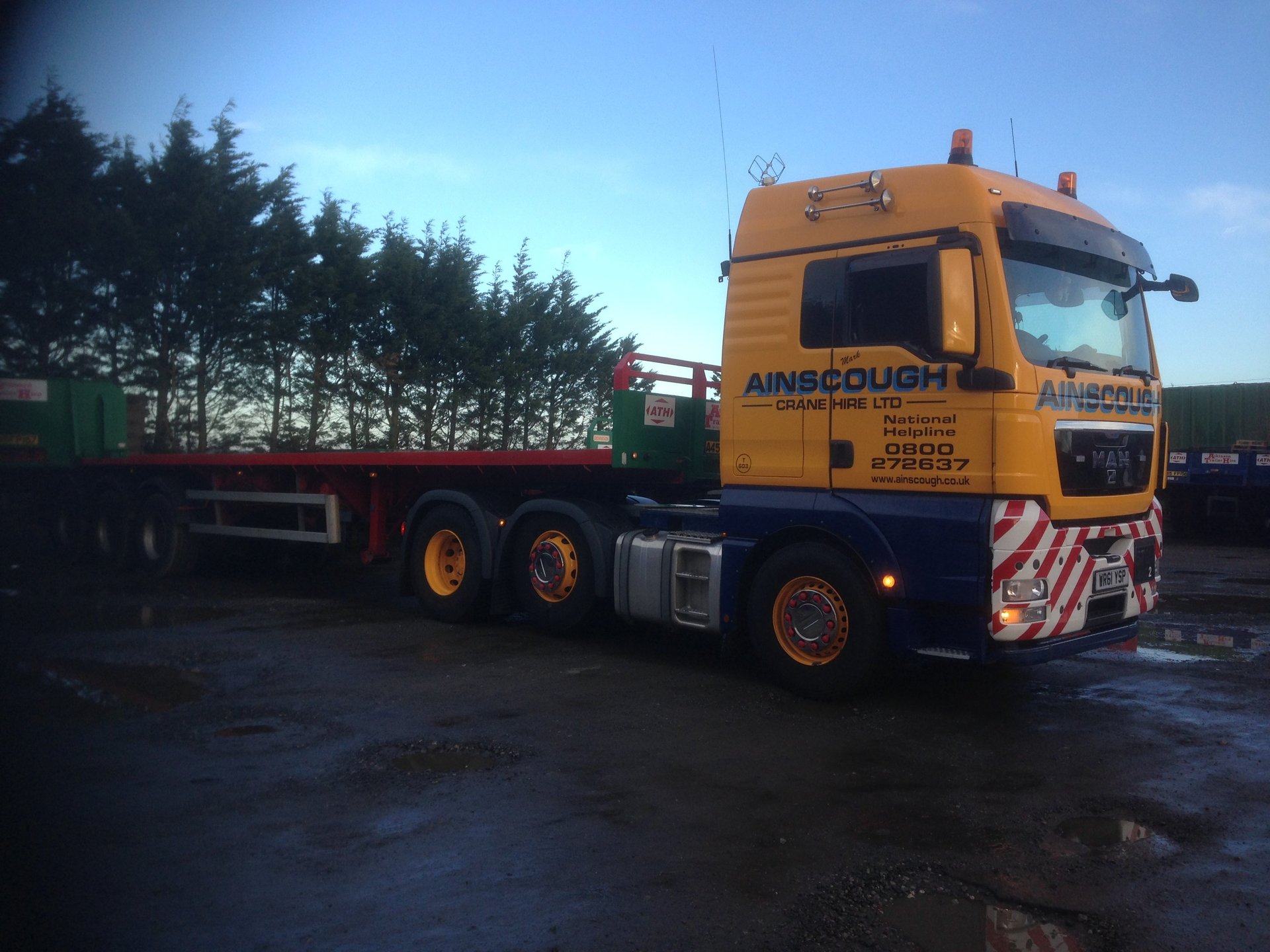 Freight logistics solutions at Atkinson Trailer Hire Ltd.