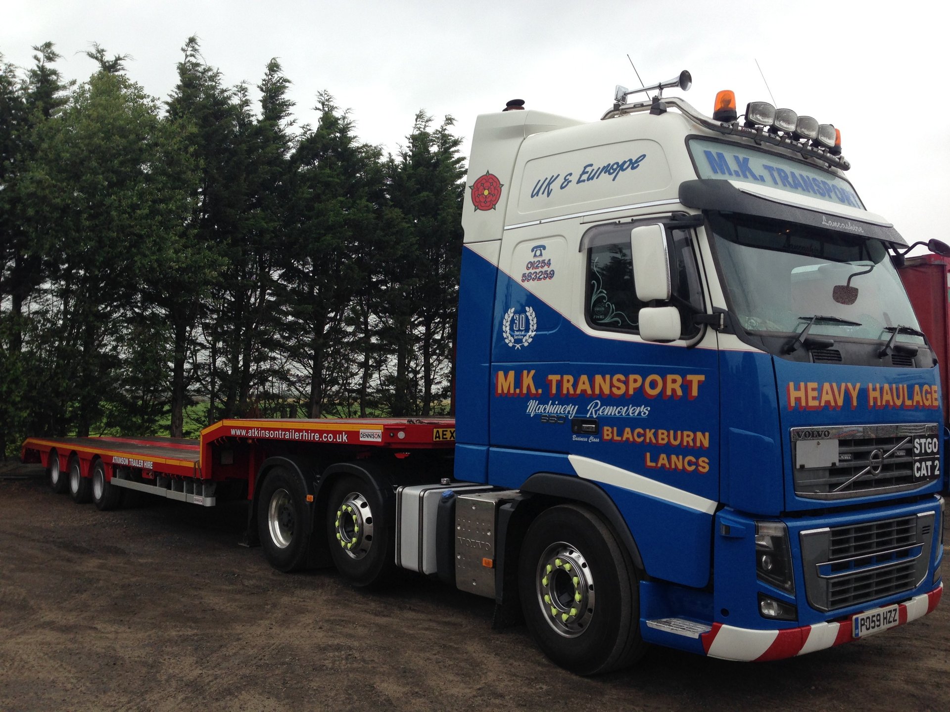 Freight logistics solutions at Atkinson Trailer Hire Ltd.