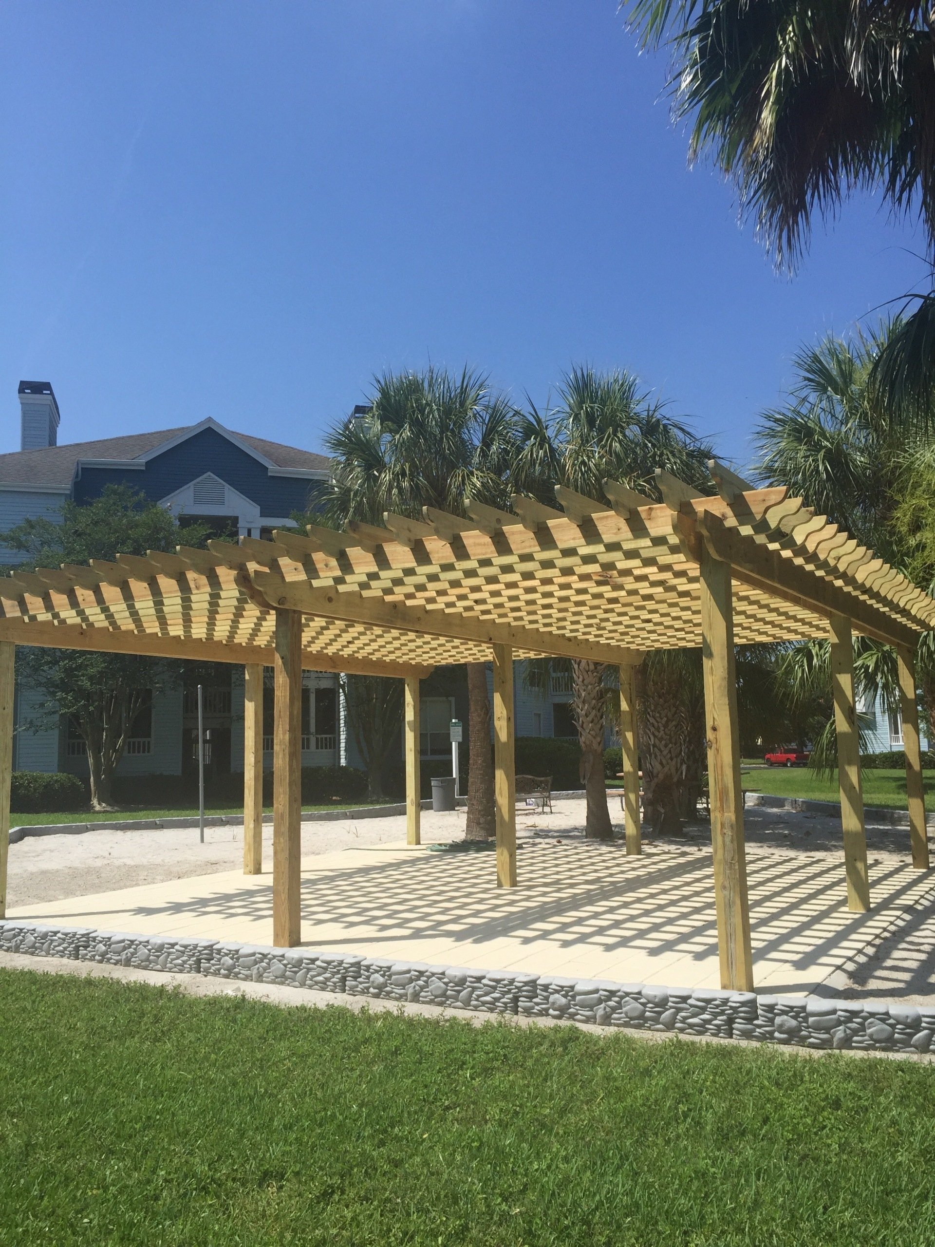 Pergola on the Sand My Florida Pergolas