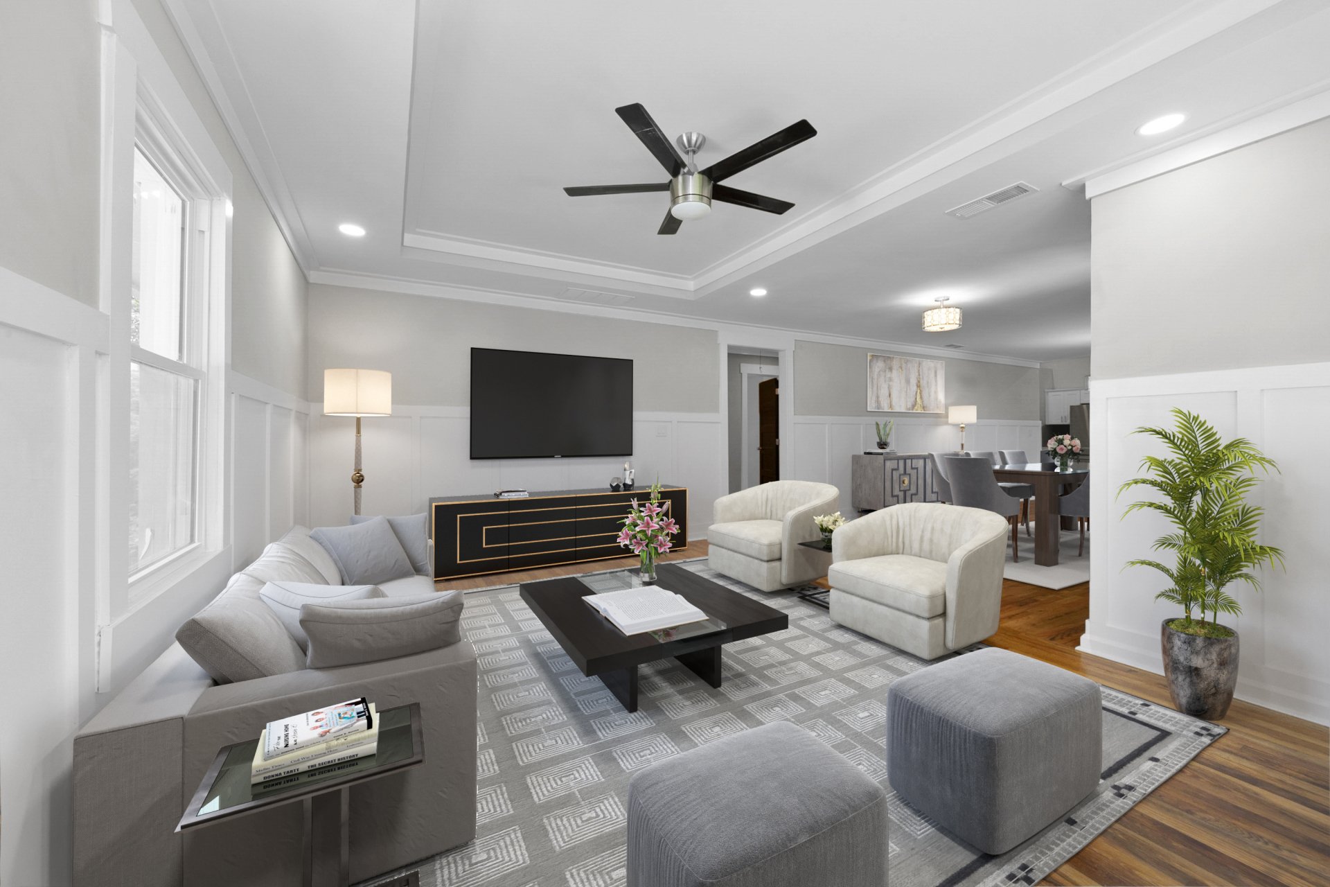 Virtual Staging for Real Estate Sales and Rentals