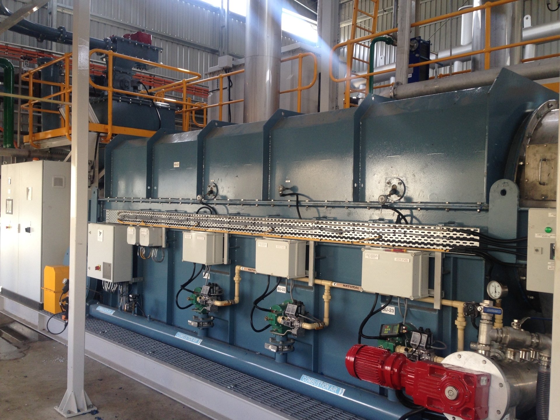 Type B gas appliances and industrial gasfitting services
