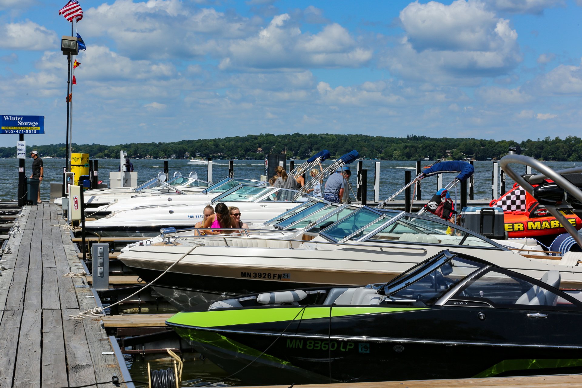 Lake Boat, Slip, Dry Stack with Rockvam Boat Yards, Inc.