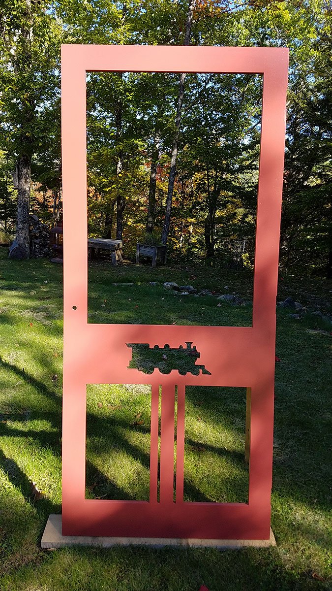 Custom Crafted Decorative Wood Doors Western Maine Screen Doors