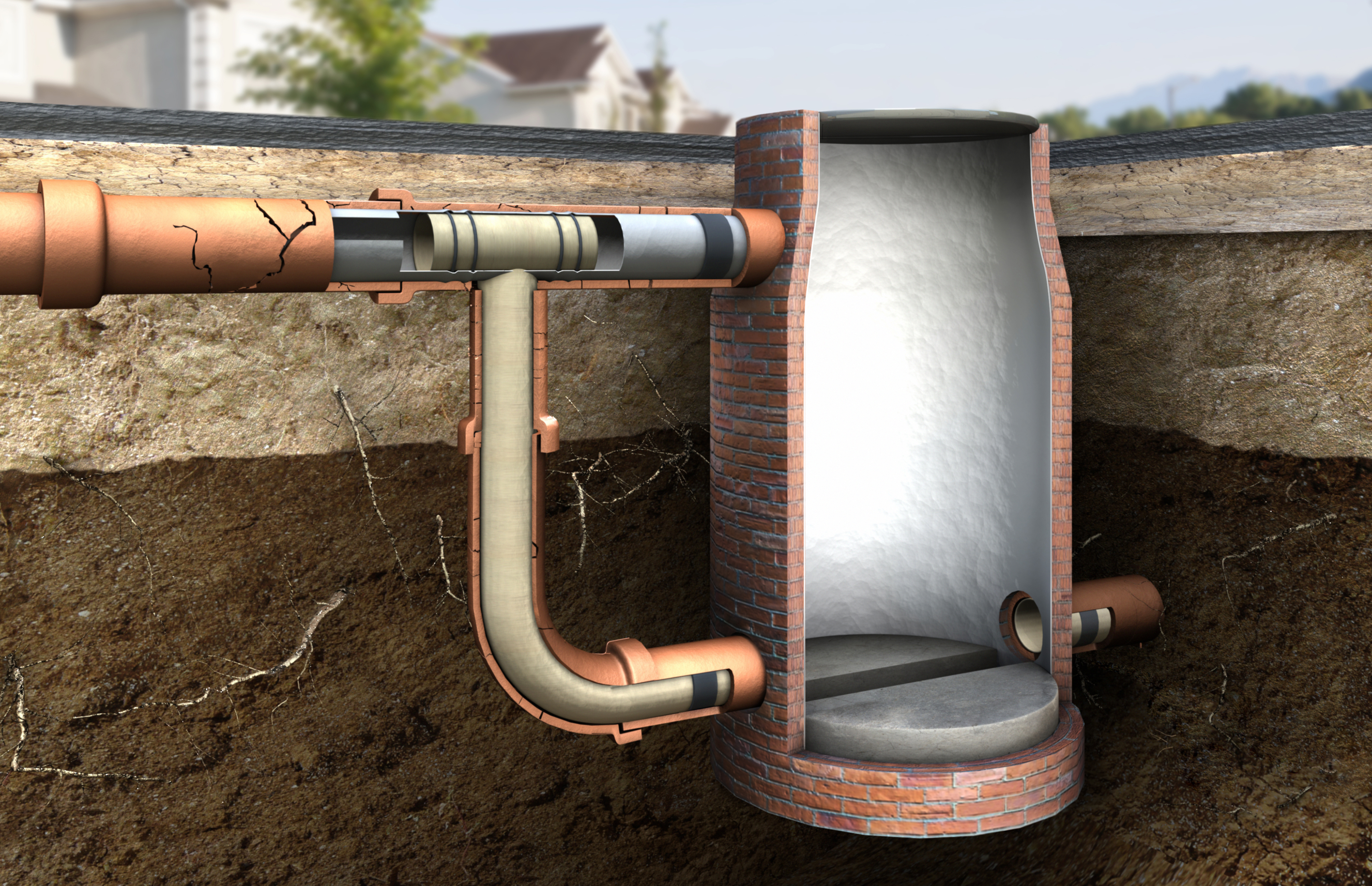 Internal Drop Manhole