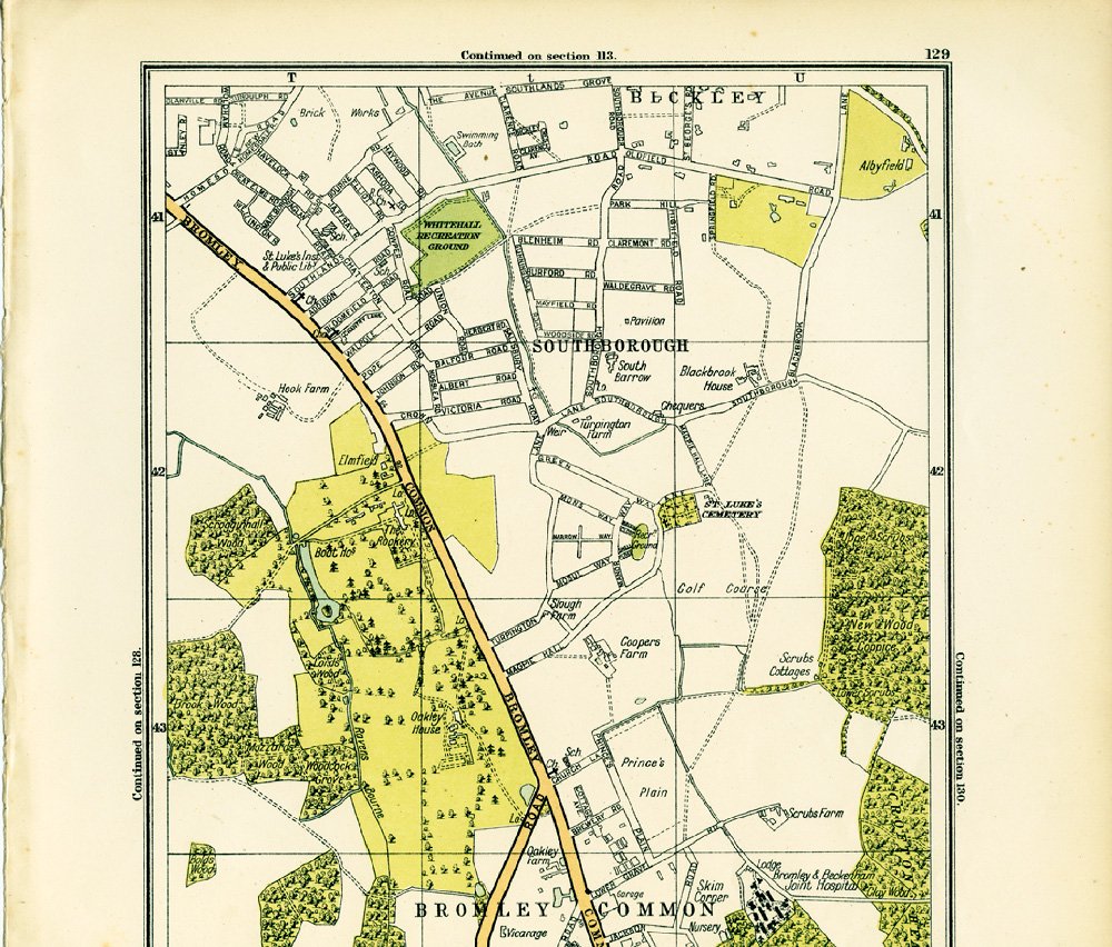 Bromley Common maps