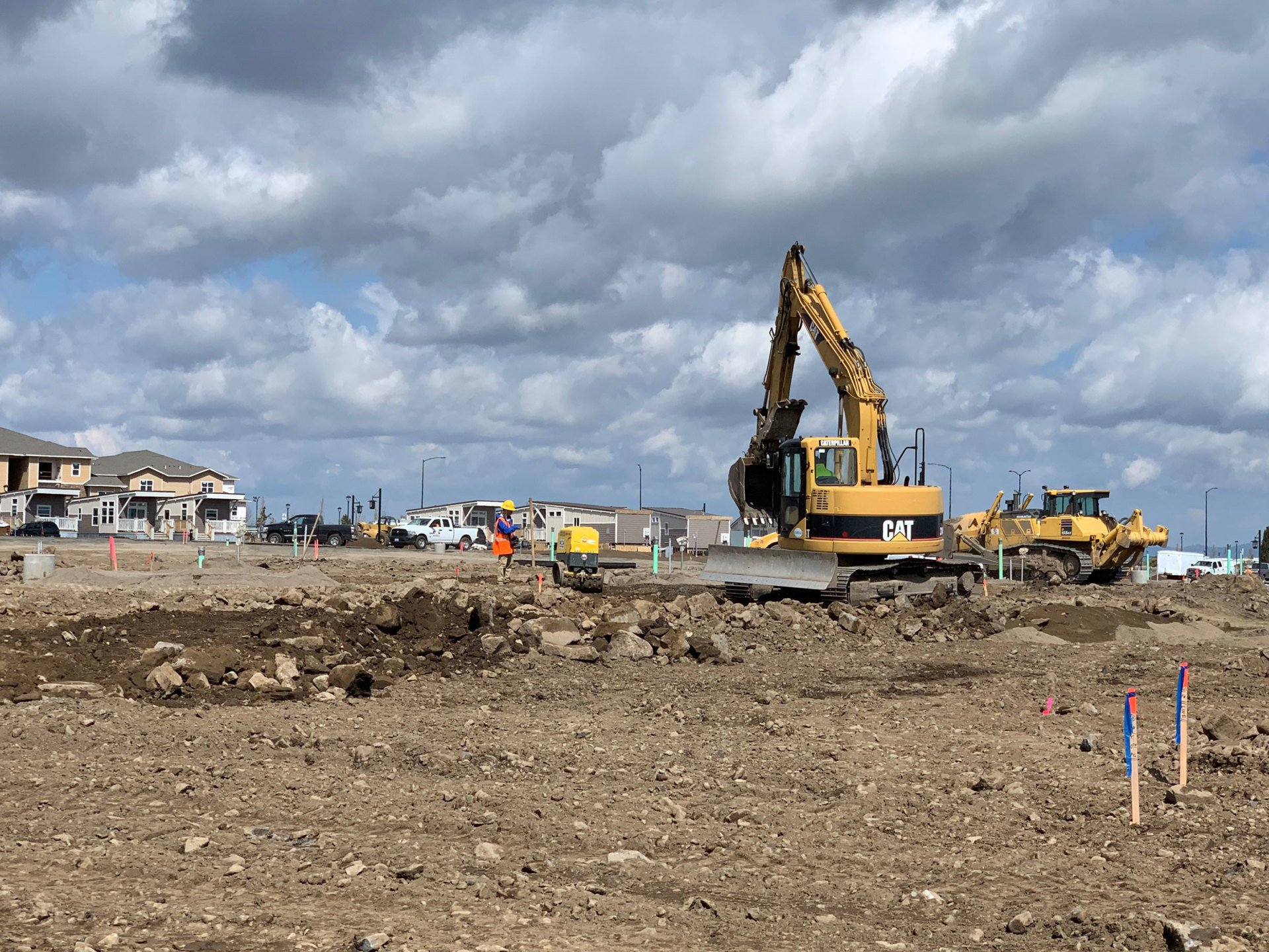 Open Trenching l Orchards, WA l Tilton Excavation Co.