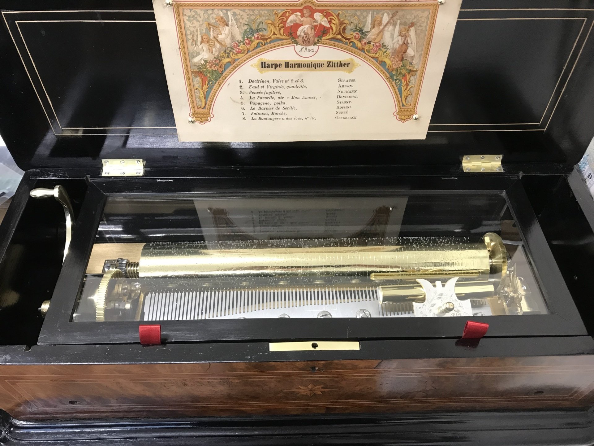 Musical Box Restoration to former glory