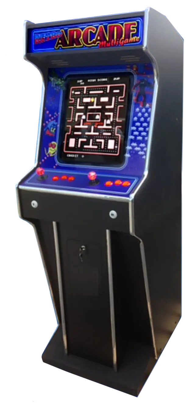Retro Arcade Games Hire for any event! The home of the BIG SCREEN Arcade!
