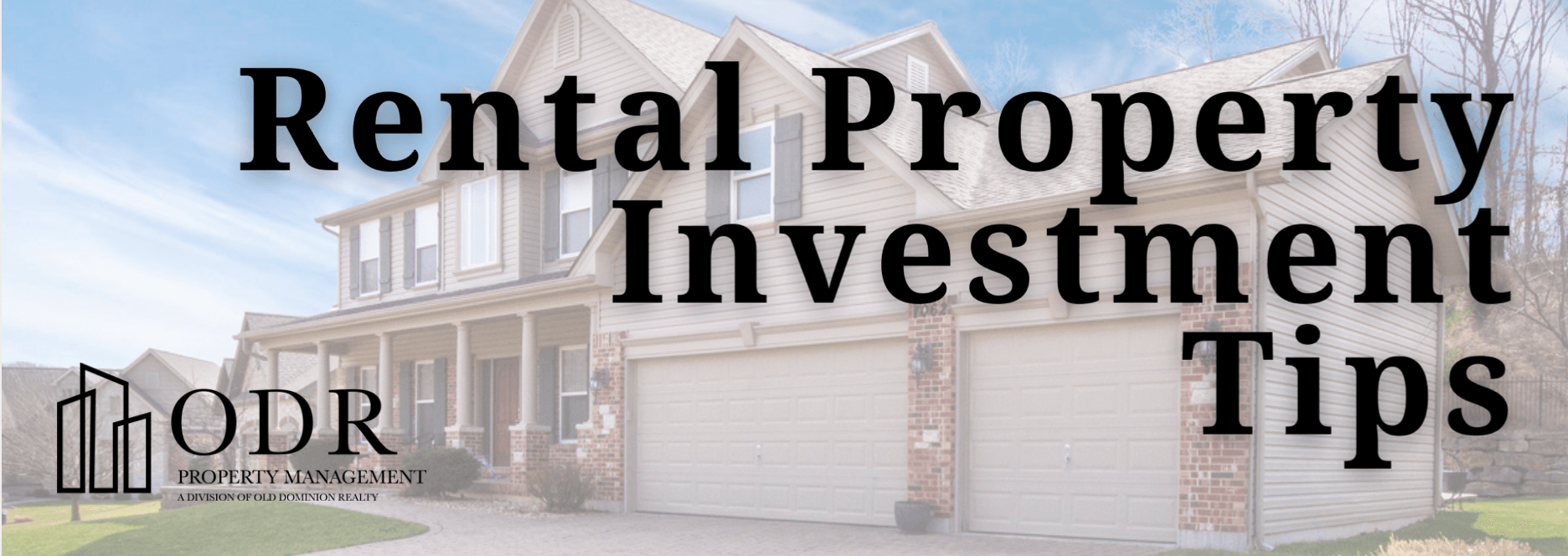 Rental Property Investment Tips