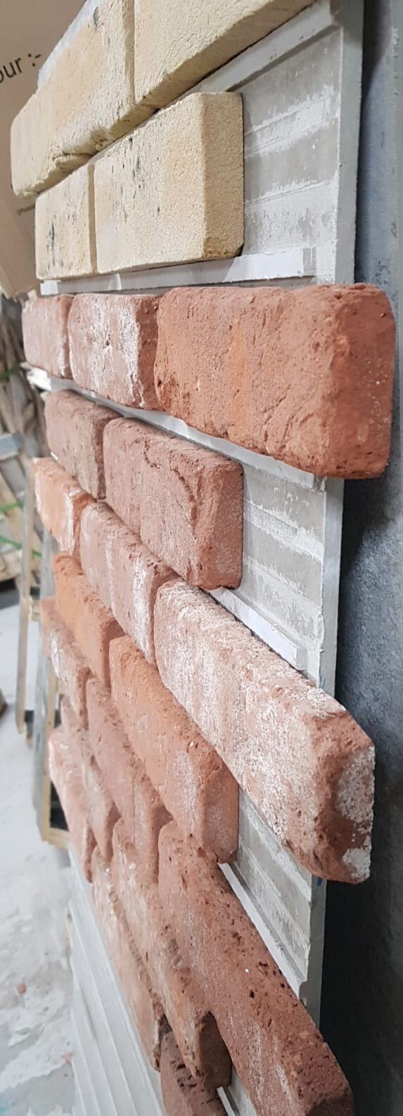 Brick Cladding System Insulated, Flexible, Rapid Real Brick Cladding