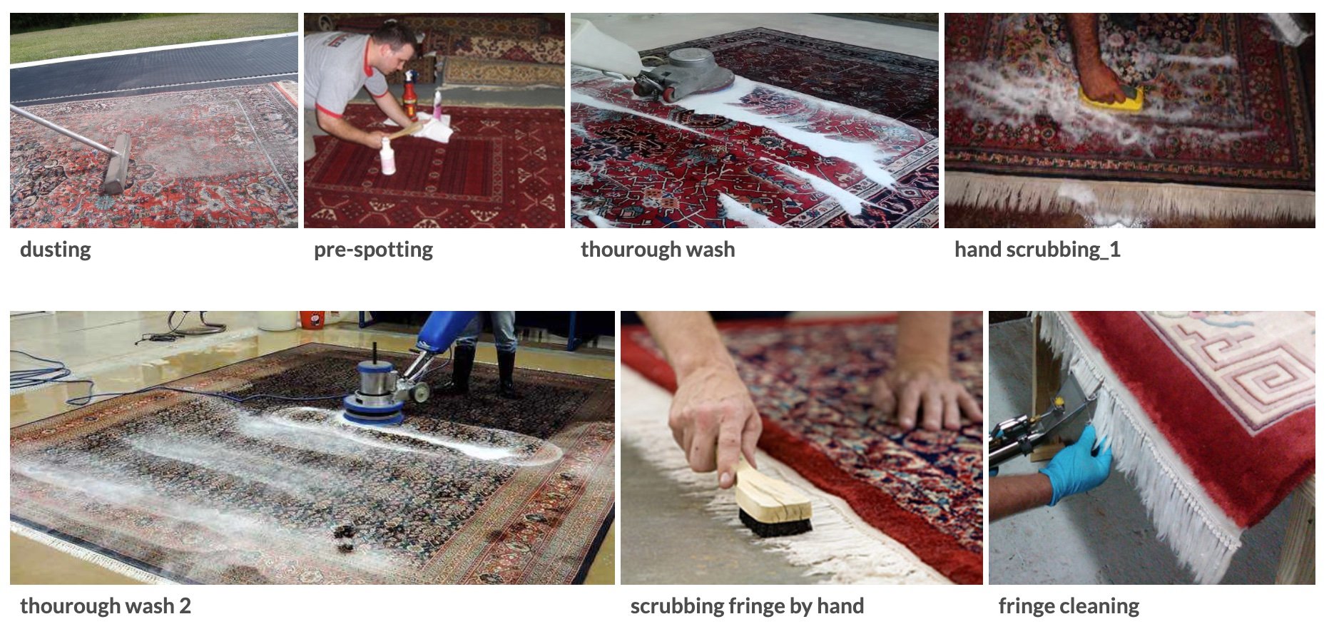 Our Rug Cleaning Process Oriental Rug Masters