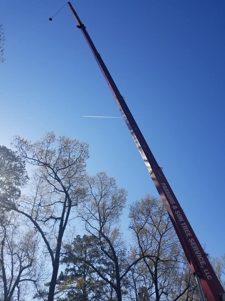 Parsons & Son Tree Service Equipment Benton, Arkansas