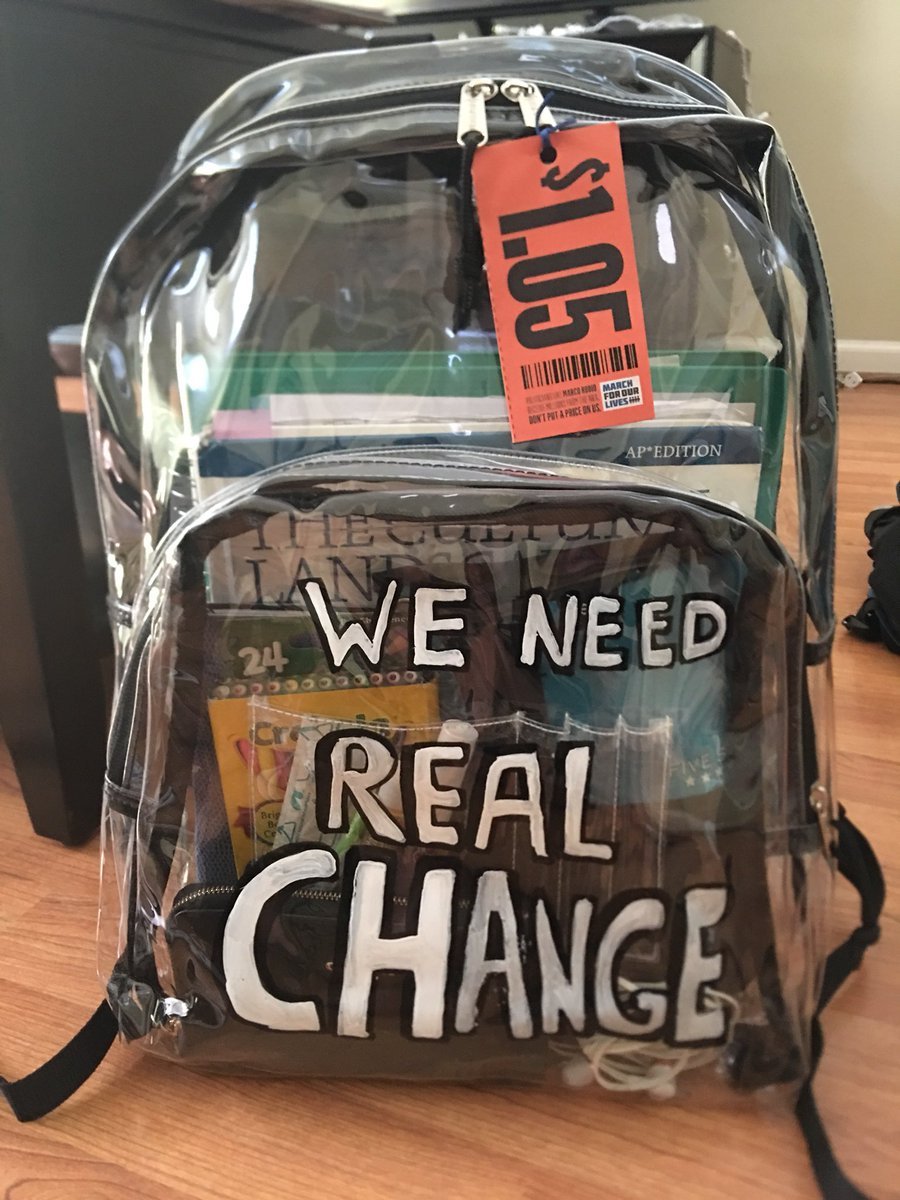 Parkland High School Students Tweet Pictures of Their New Clear