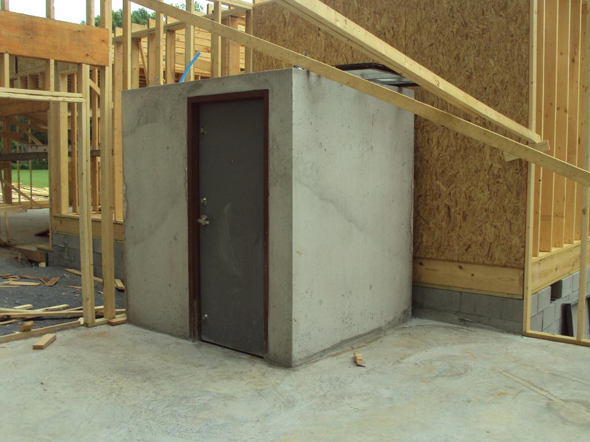 Basement Safe Room Simple Home Design